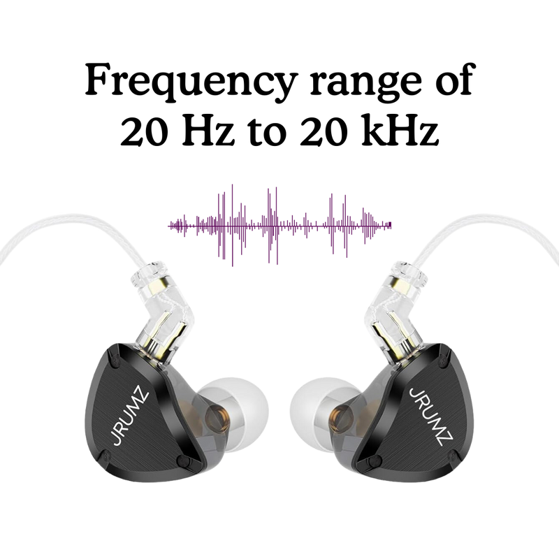 Load image into Gallery viewer, JRUMZ - Expression XP01: Wired Earbuds, In-Ear Monitor Headphones
