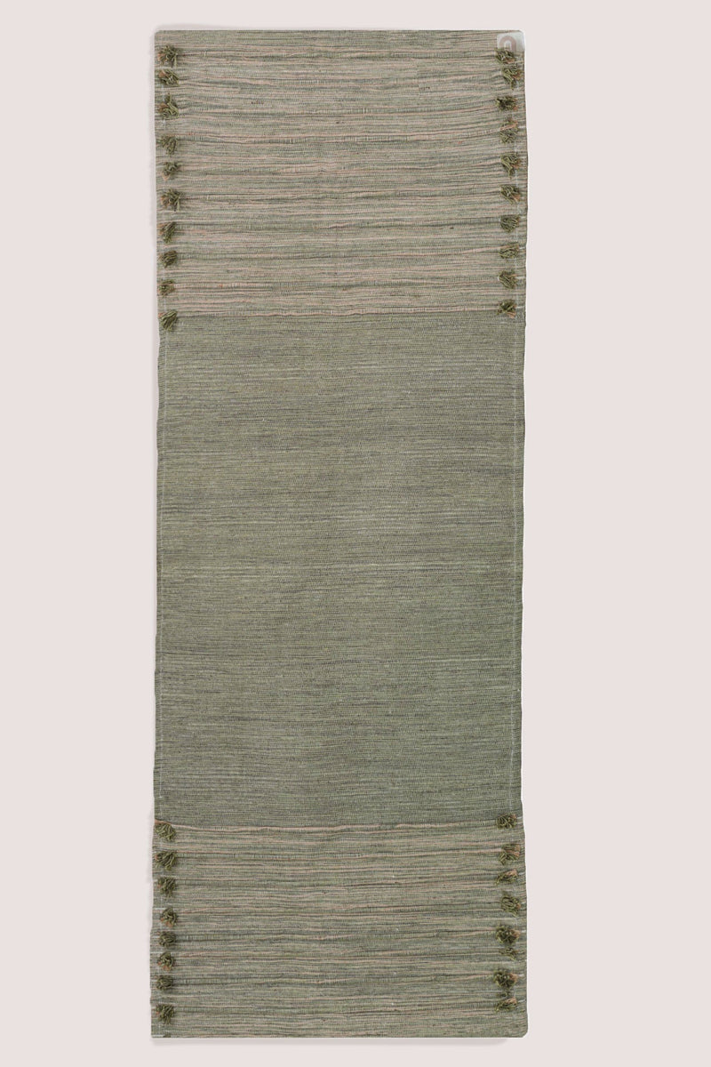 Load image into Gallery viewer, Oko Living - Jade &amp; Jute - Travel Yoga Mat
