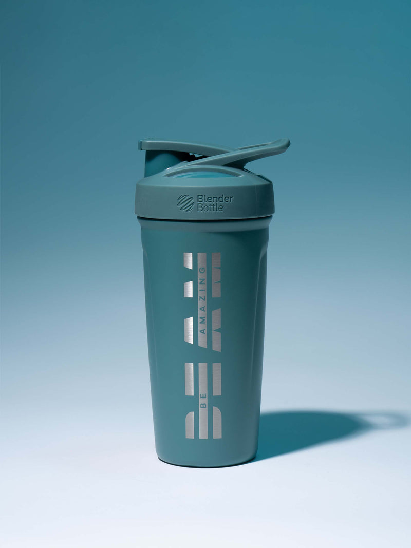 Load image into Gallery viewer, Be Amazing Metal Blender Bottle
