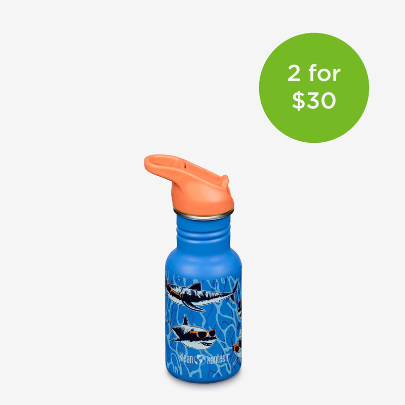 Load image into Gallery viewer, Klean Kanteen - 12oz Kid's Classic with Flip Seal Sport Cap
