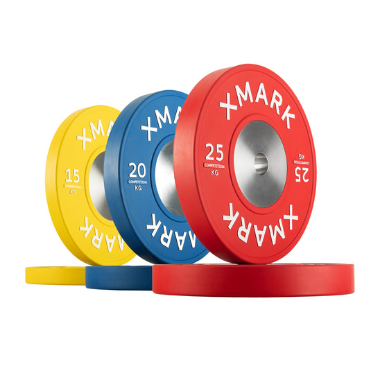 XMARK - Premium Competition Bumper Plates (KG), Sets and Pairs