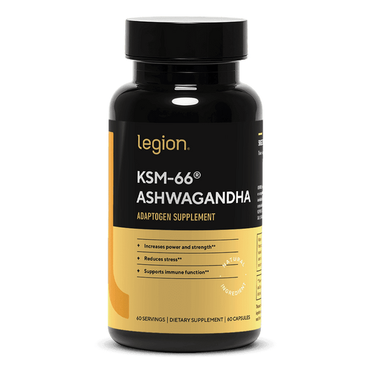 Legion Athletics KSM-66 Ashwagandha Root Extract bottle