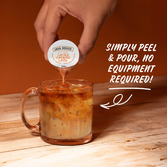 Java House - Latte Cold Brew Coffee Pods Salted Caramel