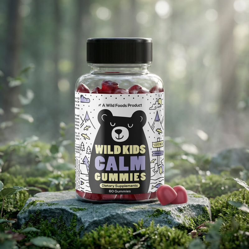 Load image into Gallery viewer, Wild Foods - Kids Calm Gummies - Vitamins &amp; Supplements
