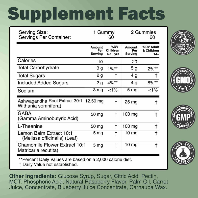 Load image into Gallery viewer, Wild Foods - Kids Calm Gummies - Vitamins &amp; Supplements
