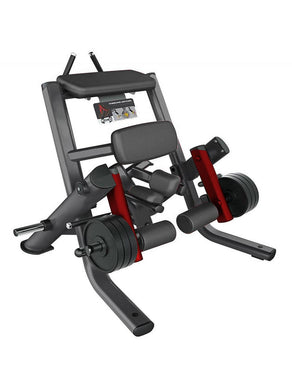 Muscle D Fitness - Elite Leverage Kneeling Leg Curl - Commercial - Plate Loaded - Leg Curl Hamstring Workout