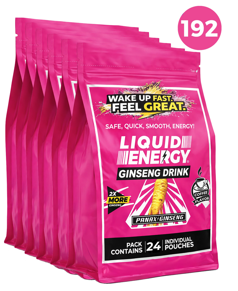 Load image into Gallery viewer, Vital 4U - Liquid Energy Ginseng Drink Original Coffee - 192 Pack - $0.85 Each Free Shipping Best Deal
