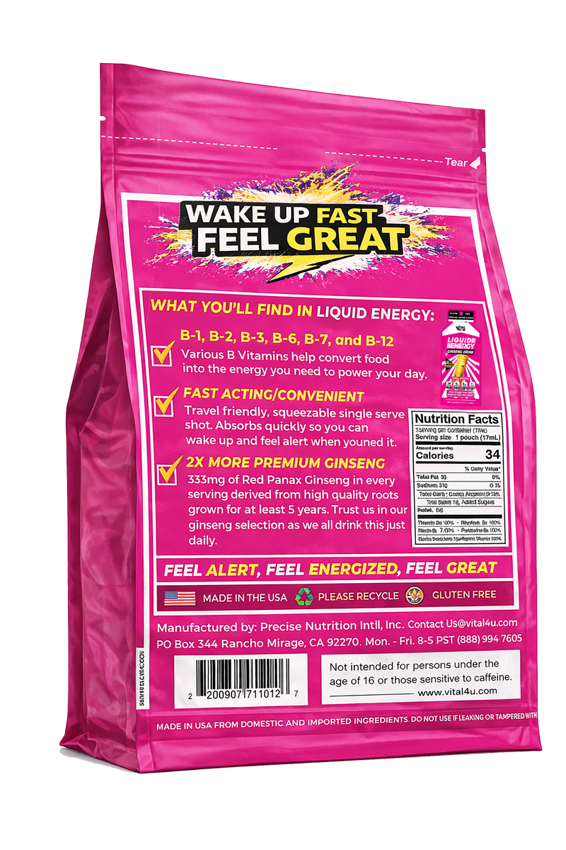 Load image into Gallery viewer, Vital 4U - Liquid Energy Ginseng Drink Original Coffee - Vitamins &amp; Supplements
