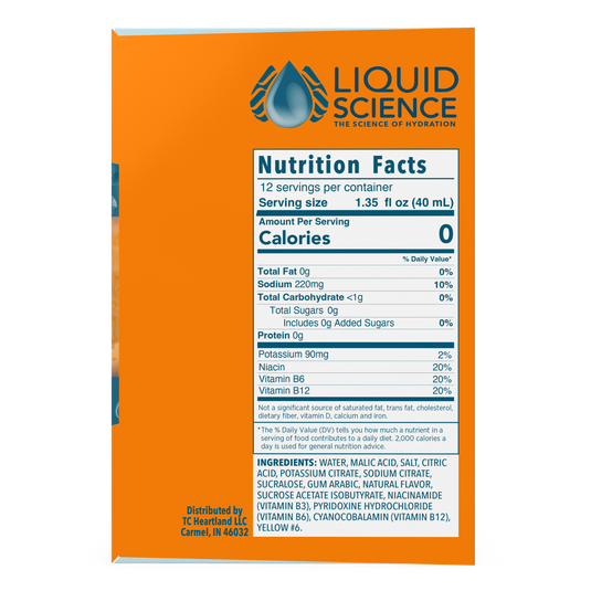 Java House - Liquid Science - Orange Hydration Pods