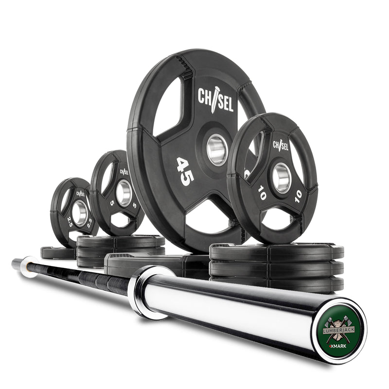 Load image into Gallery viewer, XMARK - Chisel Olympic Weight Plates &amp; Bar Set Builder
