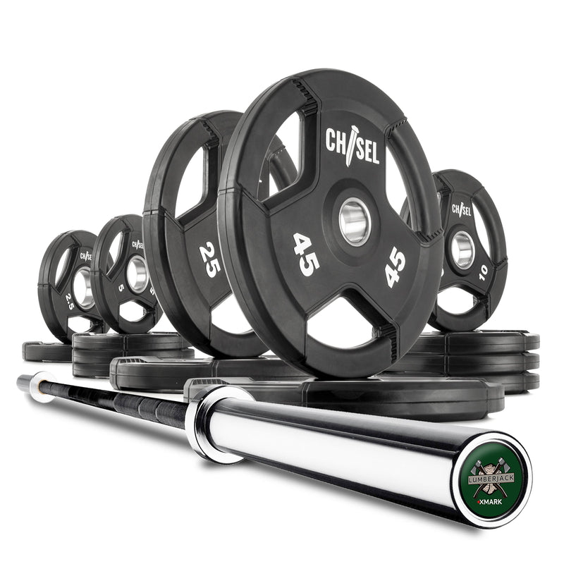 Load image into Gallery viewer, XMARK - Chisel Olympic Weight Plates &amp; Bar Set Builder
