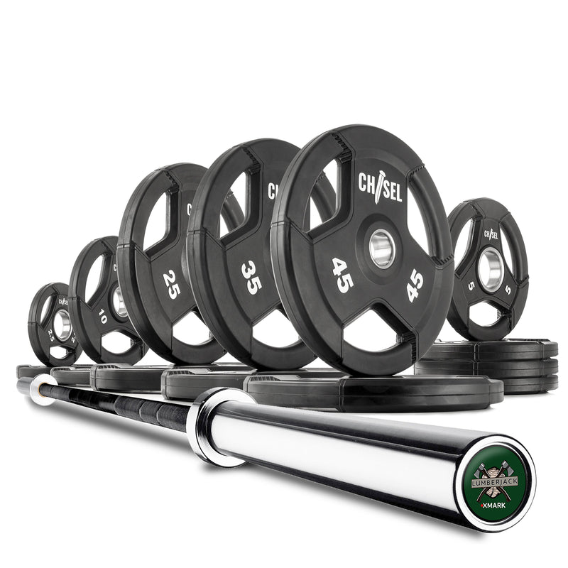 Load image into Gallery viewer, XMARK - Chisel Olympic Weight Plates &amp; Bar Set Builder
