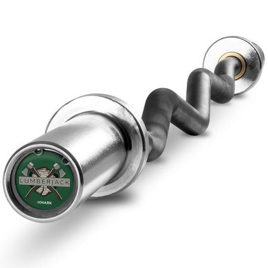 XMARK - Lumberjack EZ Curl Olympic Barbell, 4 ft