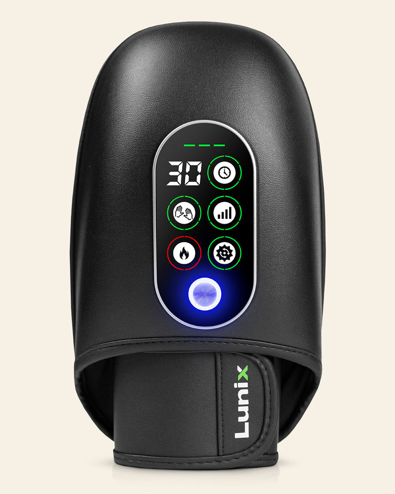 Load image into Gallery viewer, Lunix - LX31 Rolling Hand Massager Charcoal Black
