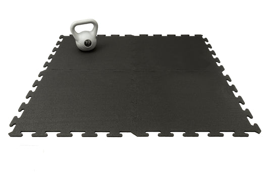 Interlocking Rubber Tiles – 24 Inch, USA-Made, 5 Thickness Options