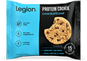Legion Athletics Protein Cookie - 15g whey isolate and milk protein isolate blend with 9g chicory root prebiotic fiber per cookie, naturally sweetened, gluten-free