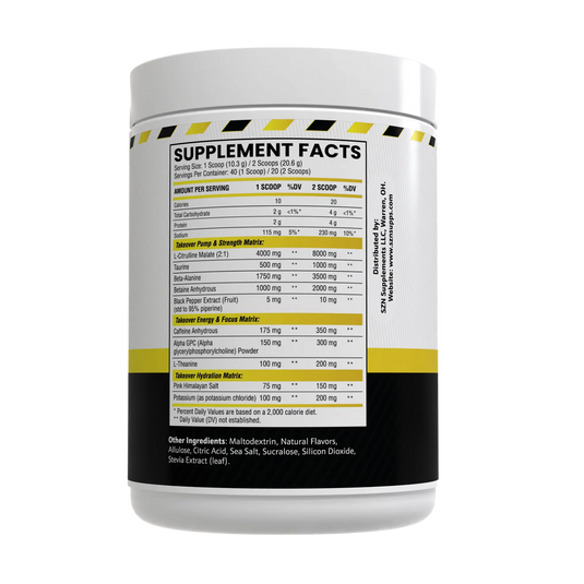 Takeover Pre-Workout