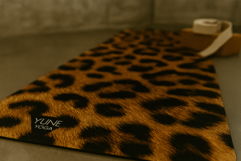 Load image into Gallery viewer, Yune Yoga - Yoga Mat | 6mm Thick | Leopard | Non-Slip | Eco Friendly | Yune Yoga
