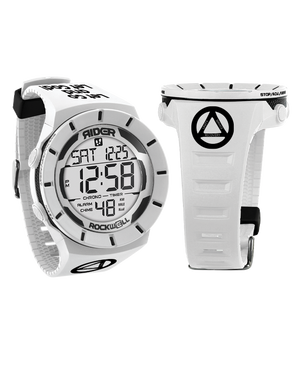 Rockwell Time - Coliseum Fit™ (White/Black) Watch - Recovery
