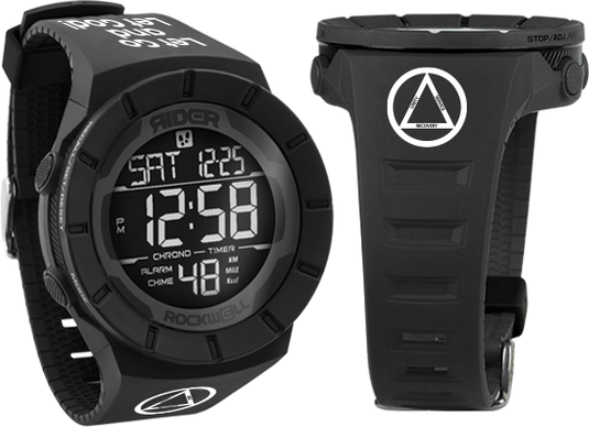 Rockwell Time - Coliseum Fit™ (Phantom Black) Watch - Recovery
