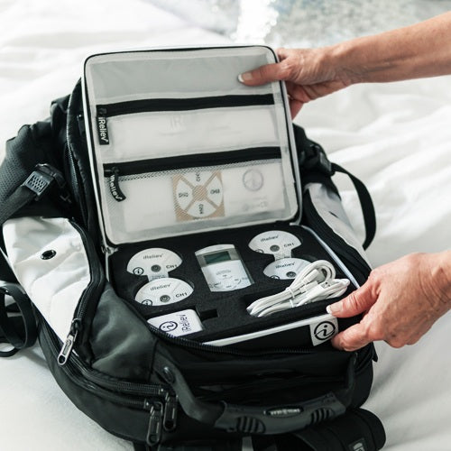 iReliev - Hard Protective Carry Case for Wireless TENS + EMS
