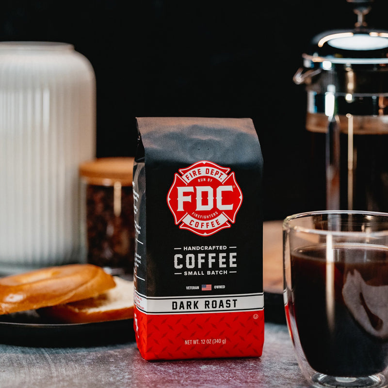 Load image into Gallery viewer, Fire Department Coffee - Dark Roast Coffee
