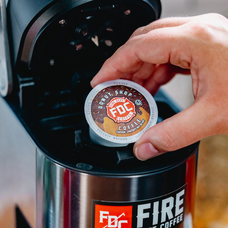 Load image into Gallery viewer, Fire Department Coffee - Donut Shop Coffee Pods
