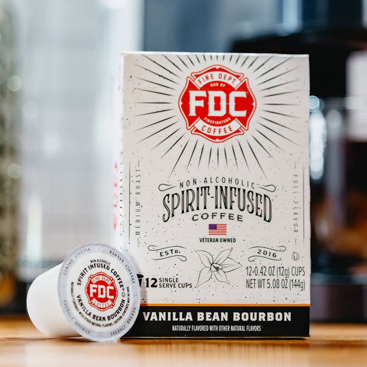 Fire Department Coffee - Vanilla Bean Bourbon Infused Coffee Pods