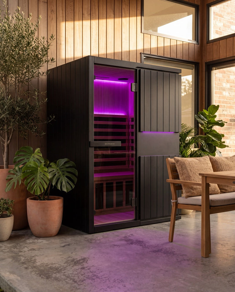 Load image into Gallery viewer, Saunabox - Solara 2-Person: Full Spectrum Infrared Sauna

