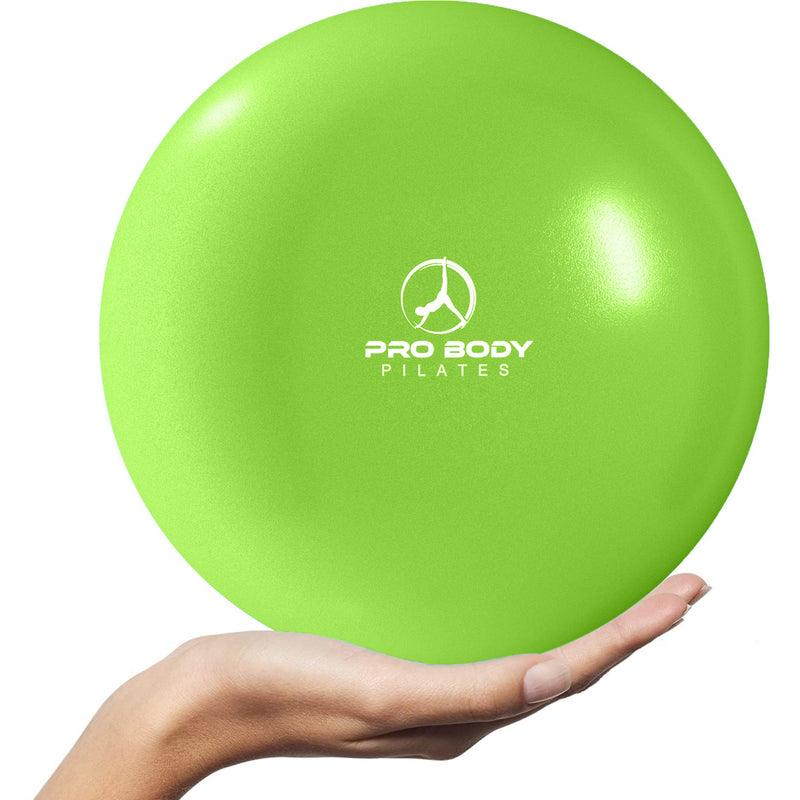 Load image into Gallery viewer, ProBody Pilates - 9 Inch Small Exercise Ball for Stability, Barre, Pilates, Yoga, and Balance (Electric Blues)
