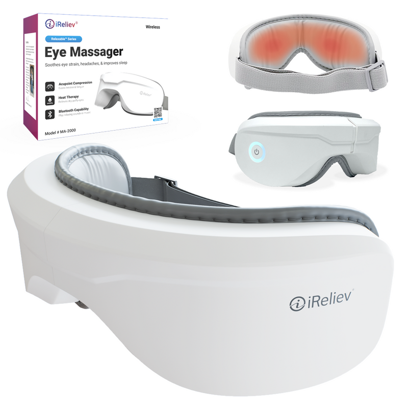Load image into Gallery viewer, iReliev - Relaxable Eye Massager with Heat
