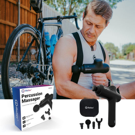 iReliev - Percussion Massage Gun