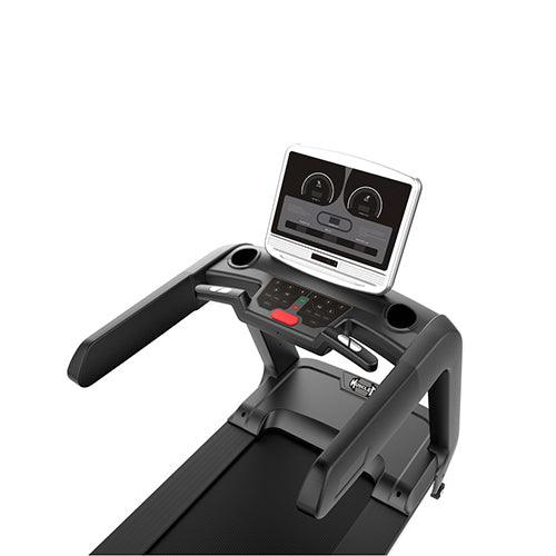 Load image into Gallery viewer, Muscle D Fitness - LED Screen Commercial Treadmill - Built in Fan - Adjustable Speed and Incline - Cup Holders
