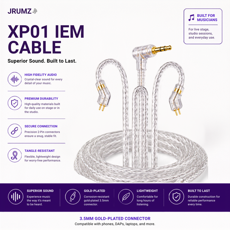 Load image into Gallery viewer, JRUMZ - Jrumz XP 3.5 mm Wired Cable
