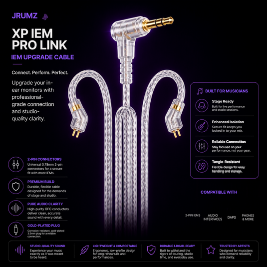 JRUMZ - Jrumz XP 3.5 mm Wired Cable
