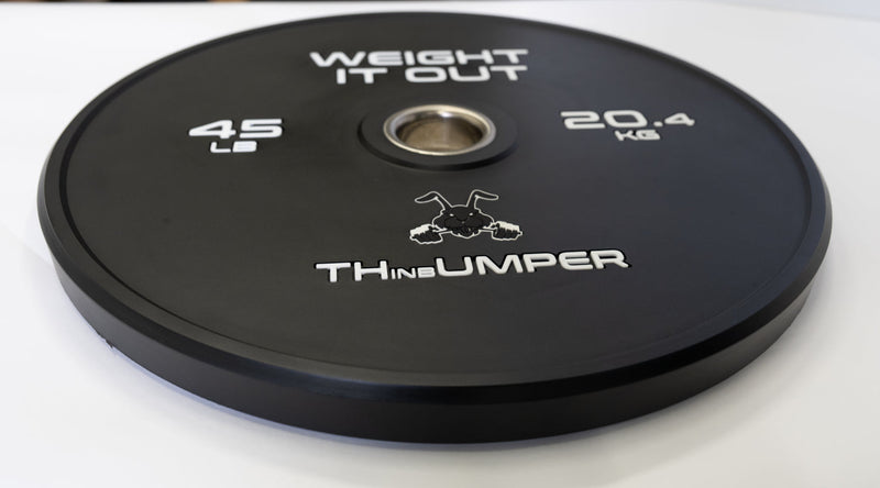 Load image into Gallery viewer, Weight It Out - 'Thumper' Thin Bumper Weight Plate Sets
