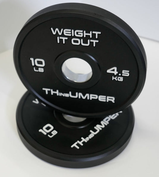 Weight It Out - 'Thumper' Thin Bumper Weight Plate Sets