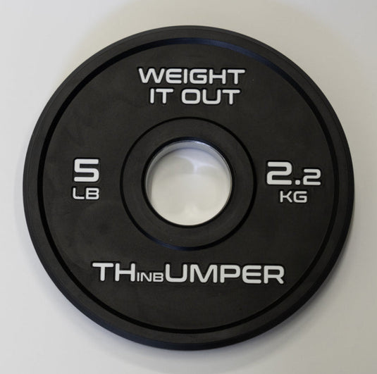 Weight It Out - 'Thumper' Thin Bumper Weight Plate Sets