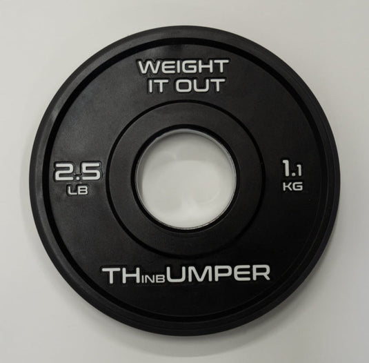 Weight It Out - 'Thumper' Thin Bumper Weight Plate Sets
