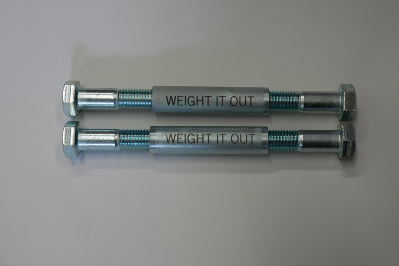 Load image into Gallery viewer, Weight It Out - Standard 1-inch Cast Iron Loadable Dumbbell Sets (110 / 190 / 270 LB)
