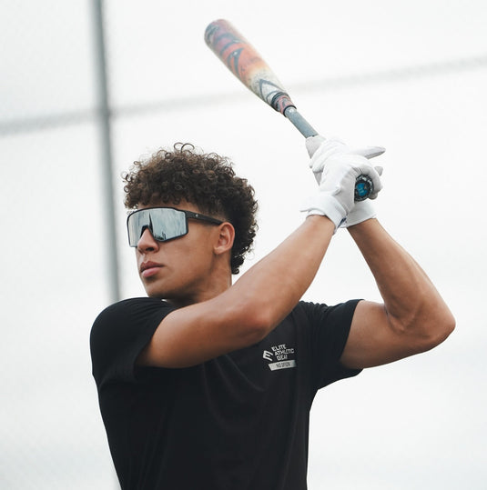 Elite Athletic Gear - FLARE - Midnight Mirror Polarized Sunglasses