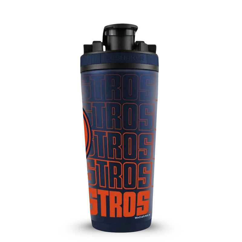 Load image into Gallery viewer, Ice Shaker - Officially Licensed Houston Astros 26oz Ice Shaker

