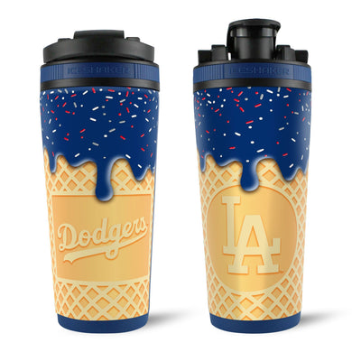 Ice Shaker - Officially Licensed Los Angeles Dodgers 26oz Ice Shaker (Alternate Logo)