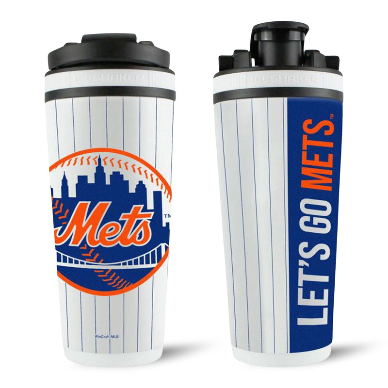 Load image into Gallery viewer, Ice Shaker - Officially Licensed New York Mets 26oz Ice Shaker
