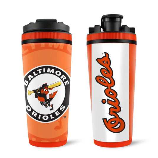 Ice Shaker - Officially Licensed Baltimore Orioles 26oz Ice Shaker