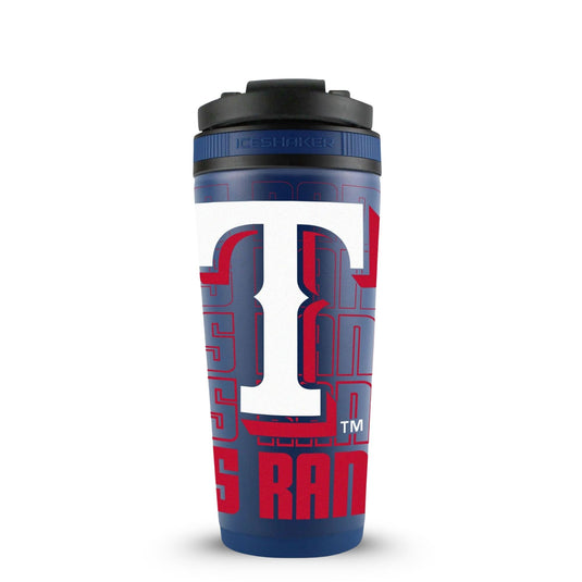 Ice Shaker - Officially Licensed Texas Rangers 26oz Ice Shaker