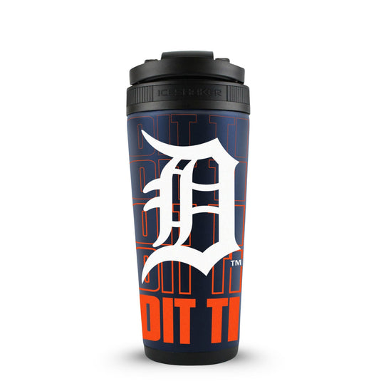 Ice Shaker - Officially Licensed Detroit Tigers 26oz Ice Shaker