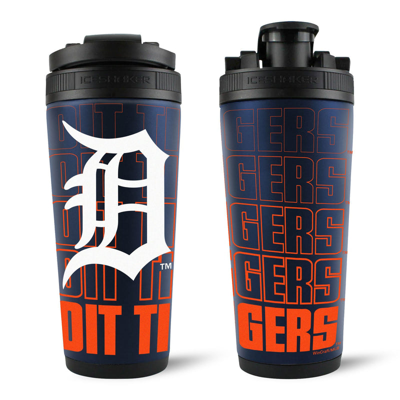 Load image into Gallery viewer, Ice Shaker - Officially Licensed Detroit Tigers 26oz Ice Shaker
