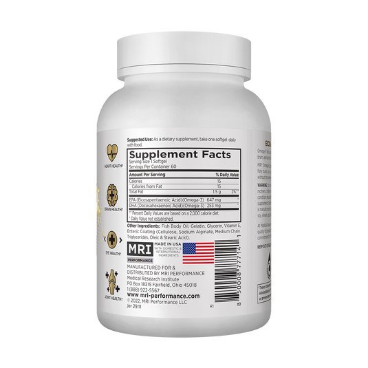 MRI Performance - Omega 3 (60 Count)