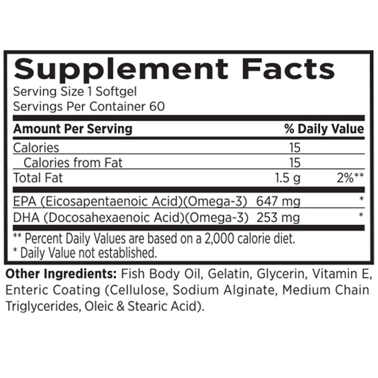 MRI Performance - Omega 3 (60 Count)
